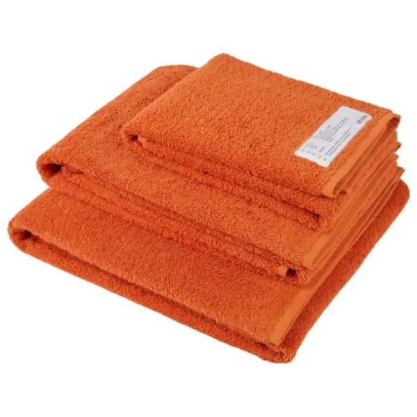 Frama Heavy Towel badhandduk, bränd orange