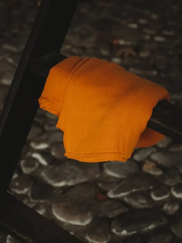 Frama Light Towel badlakan, bränd orange