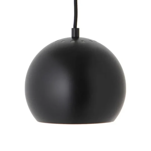 Frandsen Ball, pendellampa, 18 cm, mattsvart