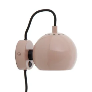 Frandsen Ball, vägglampa, 12 cm, glossy nude