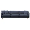 Fredericia Calmo soffa 80, 3-sits, lackad ek - Sunniva 783