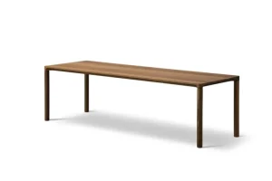 Fredericia Piloti soffbord, 120 cm x 39 cm, rökt ek