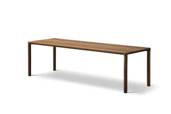 Fredericia Piloti soffbord, 120 cm x 39 cm, rökt ek