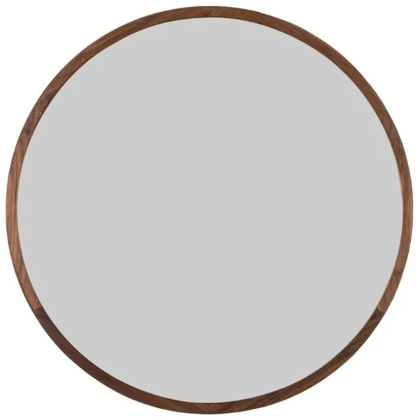 Fredericia Silhouette spegel, 100 cm, oljad valnöt