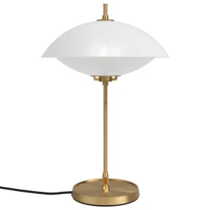 Fritz Hansen Clam bordslampa, opal - mässing