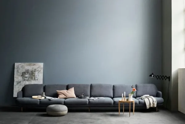 Fritz Hansen CM sittpuff, stor, grå