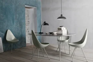 Fritz Hansen Kaiser Idell 6631-P pendellampa, matt svart