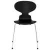 Fritz Hansen Myrstol 3101, svart ask - krom