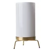 Fritz Hansen PM-02 bordslampa, opal - mässing