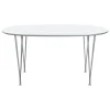 Fritz Hansen Superellipse bord, krom - vit laminat