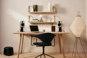 Genelec Table stand for G Two speaker, L shaped,