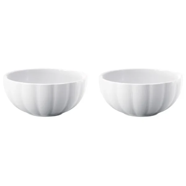 Georg Jensen Bernadotte skål, liten, 2 st, porslin
