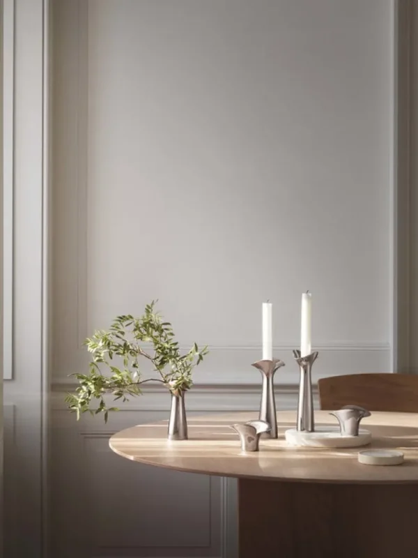 Georg Jensen Bloom Botanica värmeljushållare, 2-pack