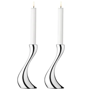 Georg Jensen Cobra ljusstake, 2 st
