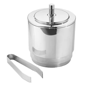 Georg Jensen Manhattan ishink med tång, 1,5 l