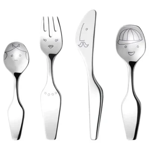 Barn Georg Jensen The Twist Family bestickset för barn, 4 delar