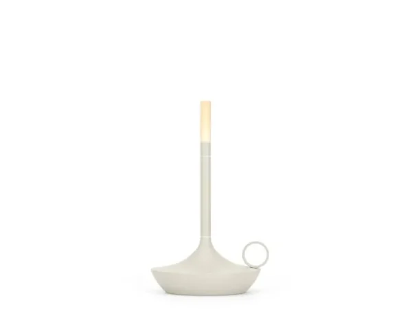 Graypants Wick S bärbar bordslampa, mist grey