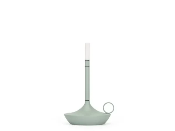 Graypants Wick S bärbar bordslampa, sage green