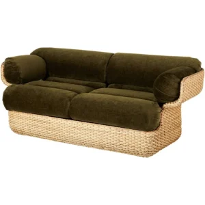 GUBI Basket soffa, 2-sits, rotting - Mumble 40