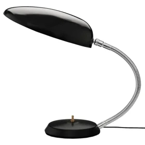 GUBI Cobra bordslampa, svart semimatt