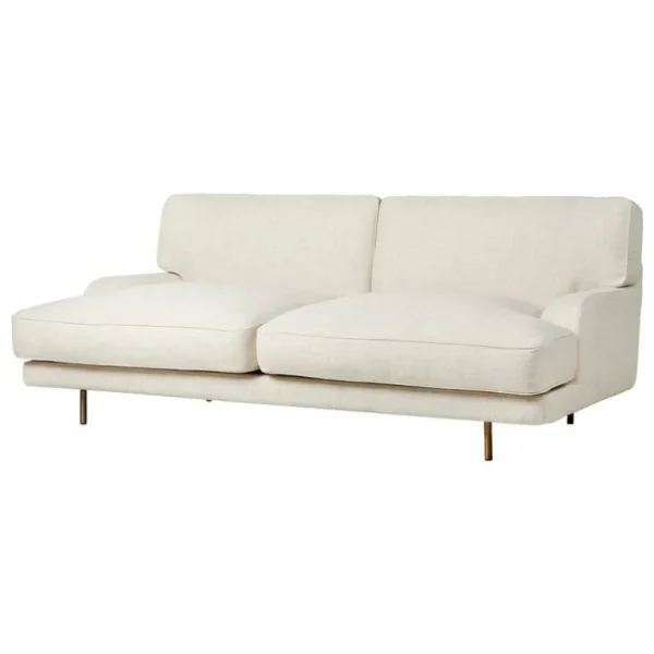 GUBI Flaneur soffa, 2-sits, antik mässing - Indianskop 15