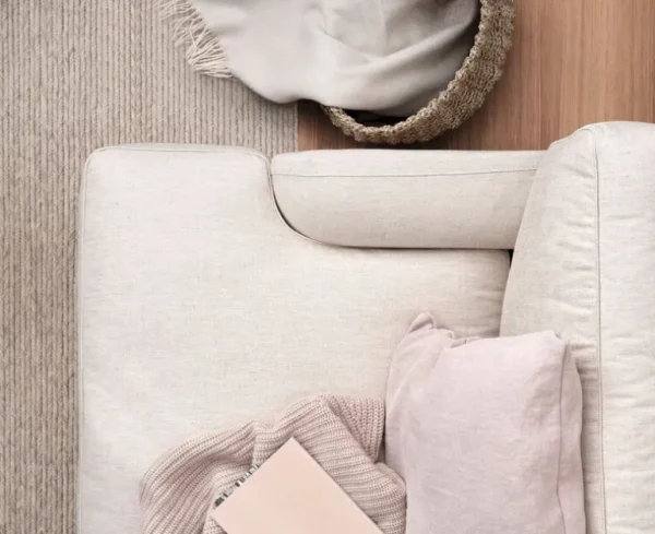 GUBI Flaneur soffa, 2-sits, antik mässing - Indianskop 15