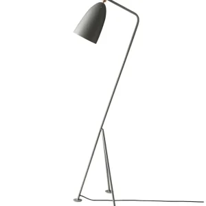 GUBI Gräshoppa golvlampa, blågrå