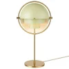 GUBI Multi-Lite bordslampa, mässing - desert sage