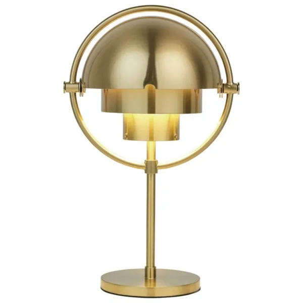 GUBI Multi-Lite bärbar bordslampa, mässing - mässing