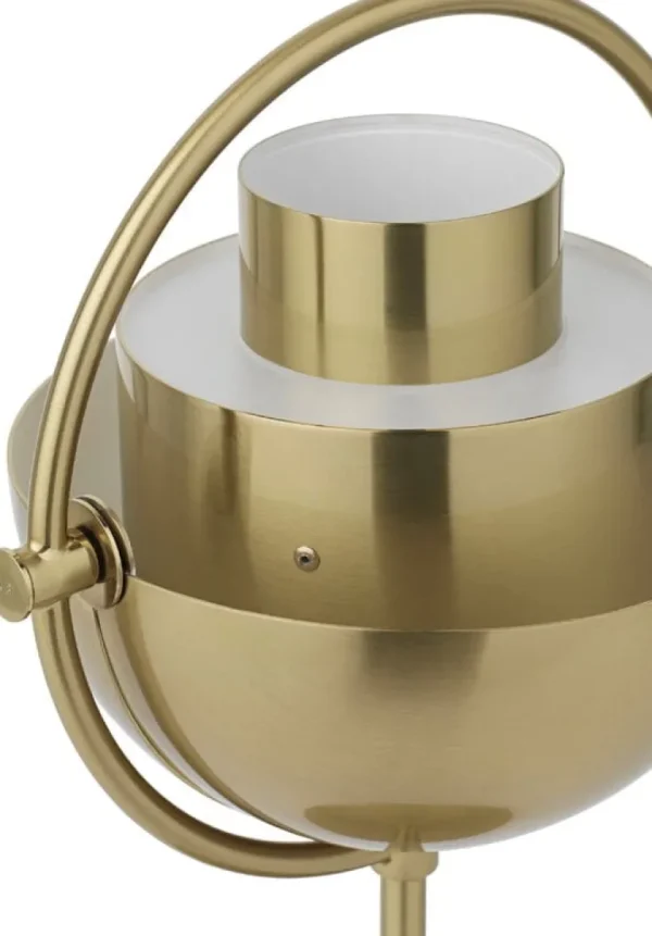 GUBI Multi-Lite bärbar bordslampa, mässing - mässing