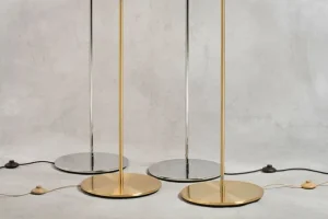 GUBI Multi-Lite golvlampa, mässing