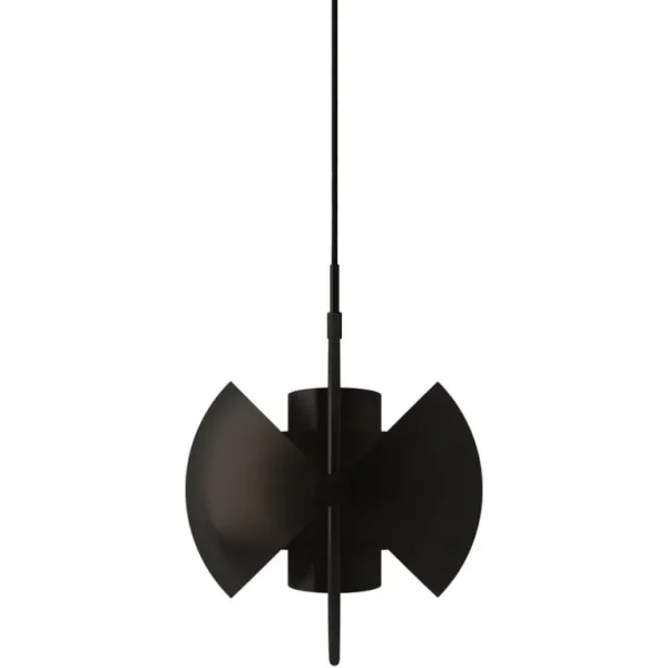 GUBI Multi-Lite pendellampa, svart mässing