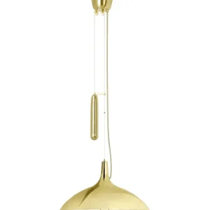 GUBI Tynell A1965 pendellampa, mässing