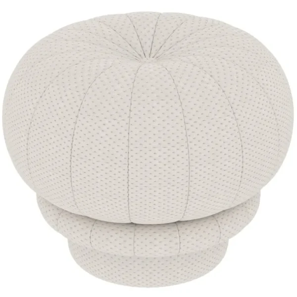 Hartô Claudie sittpuff/fotpall, pearl