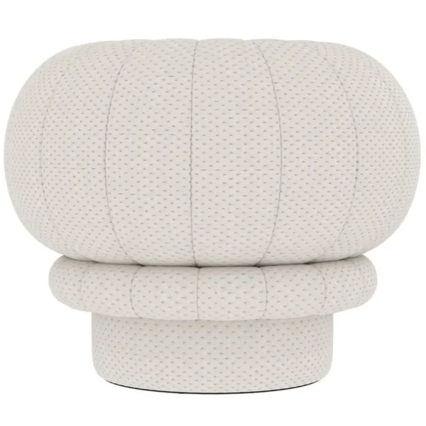 Hartô Claudie sittpuff/fotpall, pearl