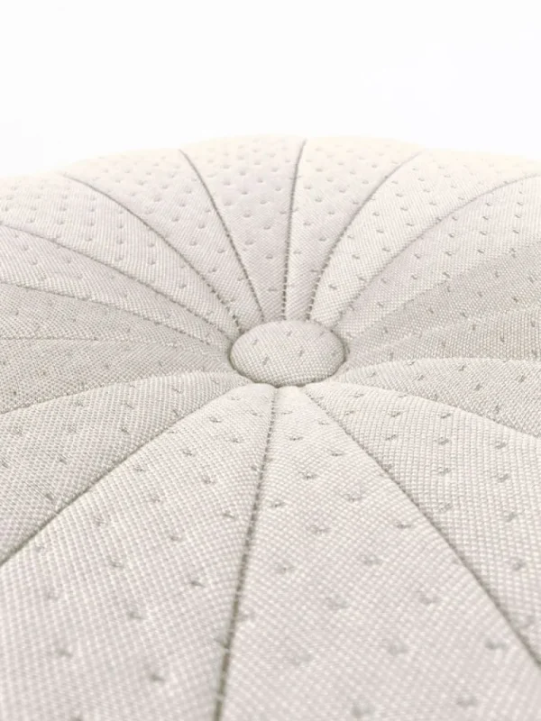 Hartô Claudie sittpuff/fotpall, pearl