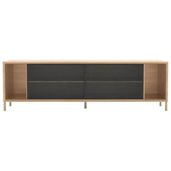 Hartô Gabin sidobord 162 cm, ek - mörkgrå