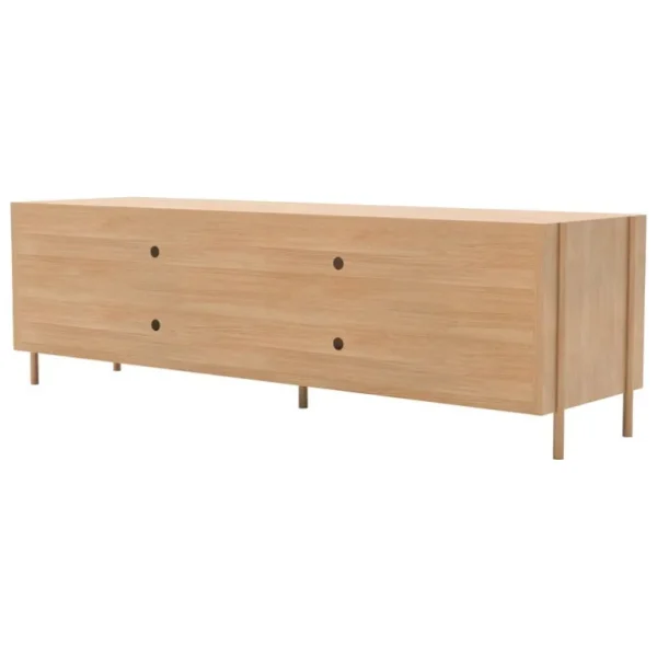 Hartô Gabin sidobord 162 cm, ek - mörkgrå