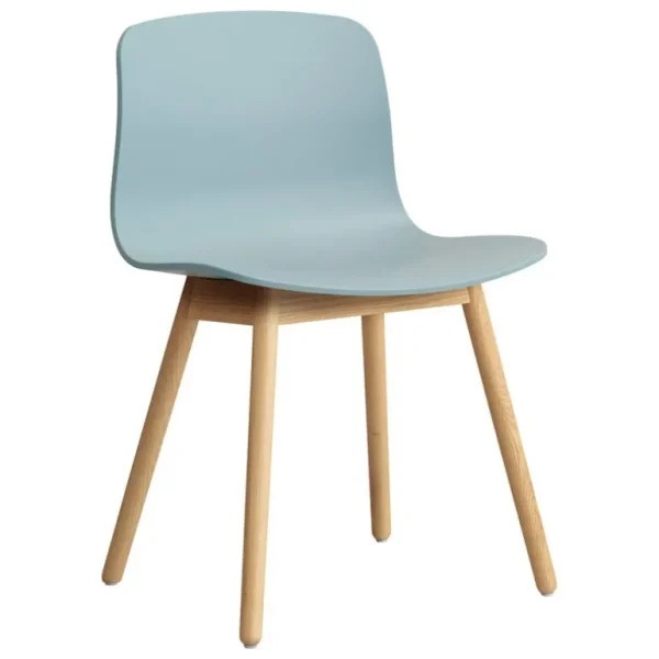 HAY About A Chair AAC12, dusty blue 2.0 - lackerad ek