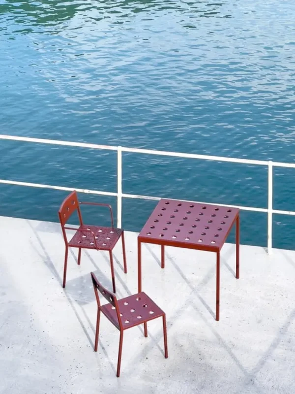 HAY Balcony lågt bord, 50 x 51,5 cm, järn