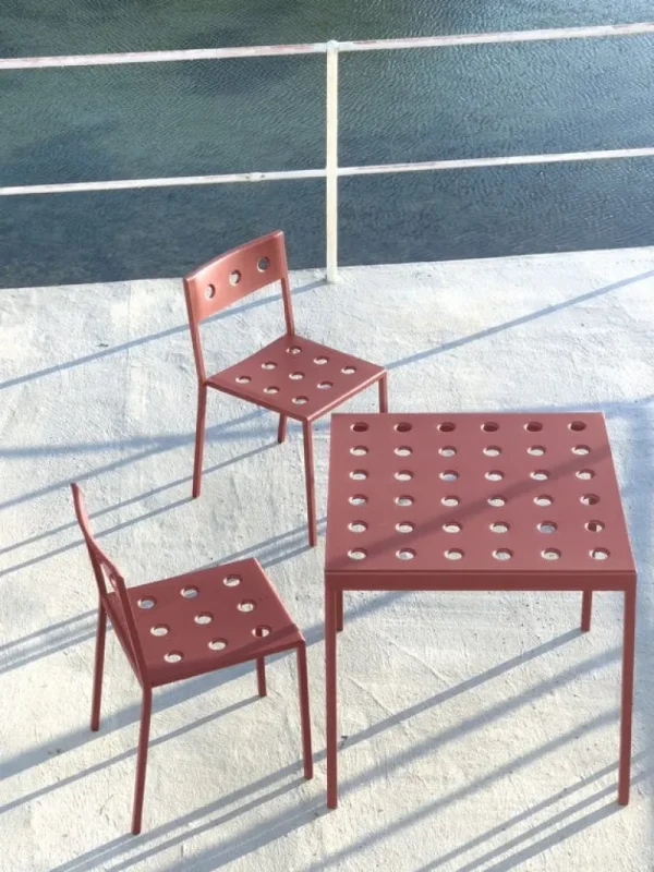 HAY Balcony lågt bord, 50 x 51,5 cm, järn