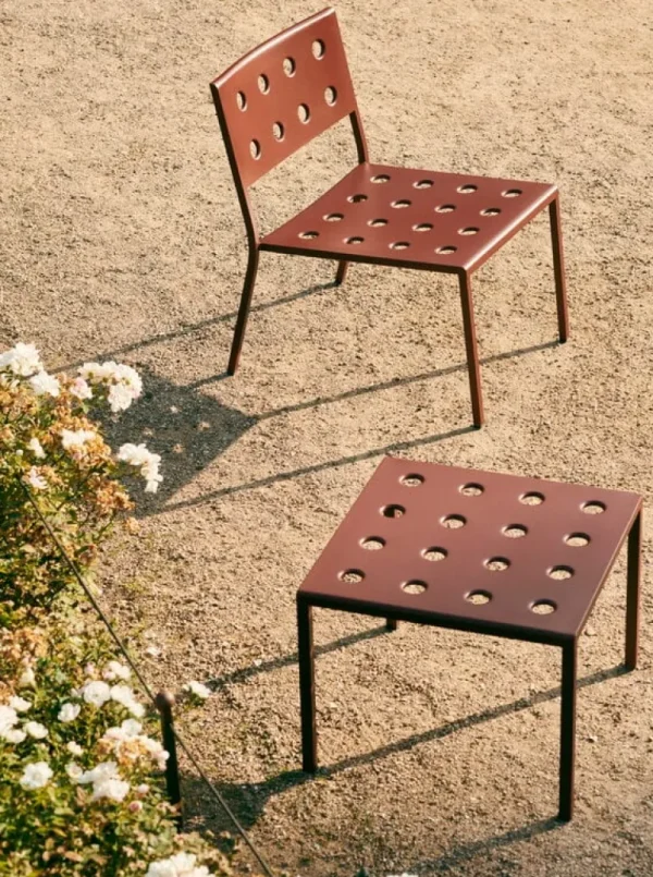 HAY Balcony lågt bord, 50 x 51,5 cm, järn