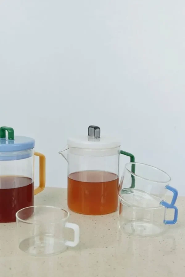 HAY Brew kopp, set om 2, klar – vit jade
