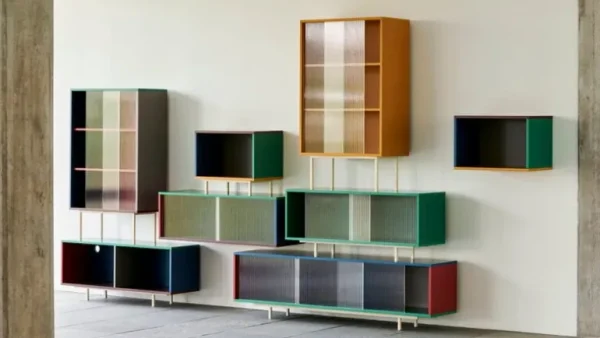 HAY Colour Cabinet, golvmodell, 180 cm, flerfärgad