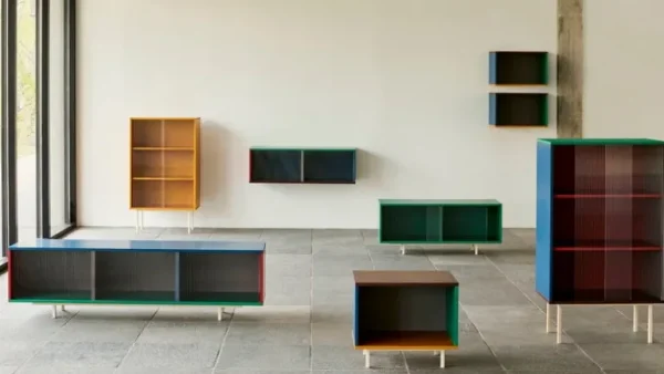 HAY Colour Cabinet, golvmodell, 180 cm, flerfärgad