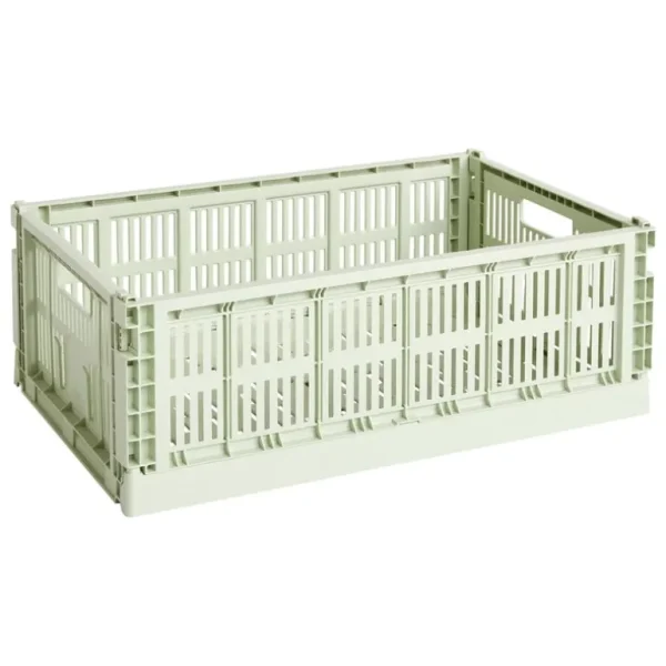 Barn HAY Colour Crate, L, återvunnen plast, mint