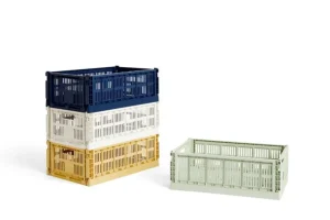 Barn HAY Colour Crate, L, återvunnen plast, mint