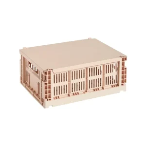 Barn HAY Colour Crate lock, M, puder