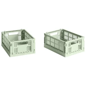 Barn HAY Colour Crate Mini, 2-pack, mint