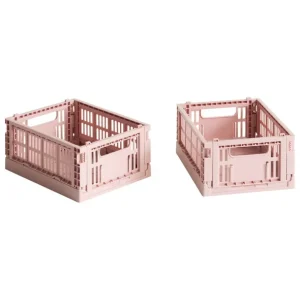 Barn HAY Colour Crate Mini, 2-pack, blush